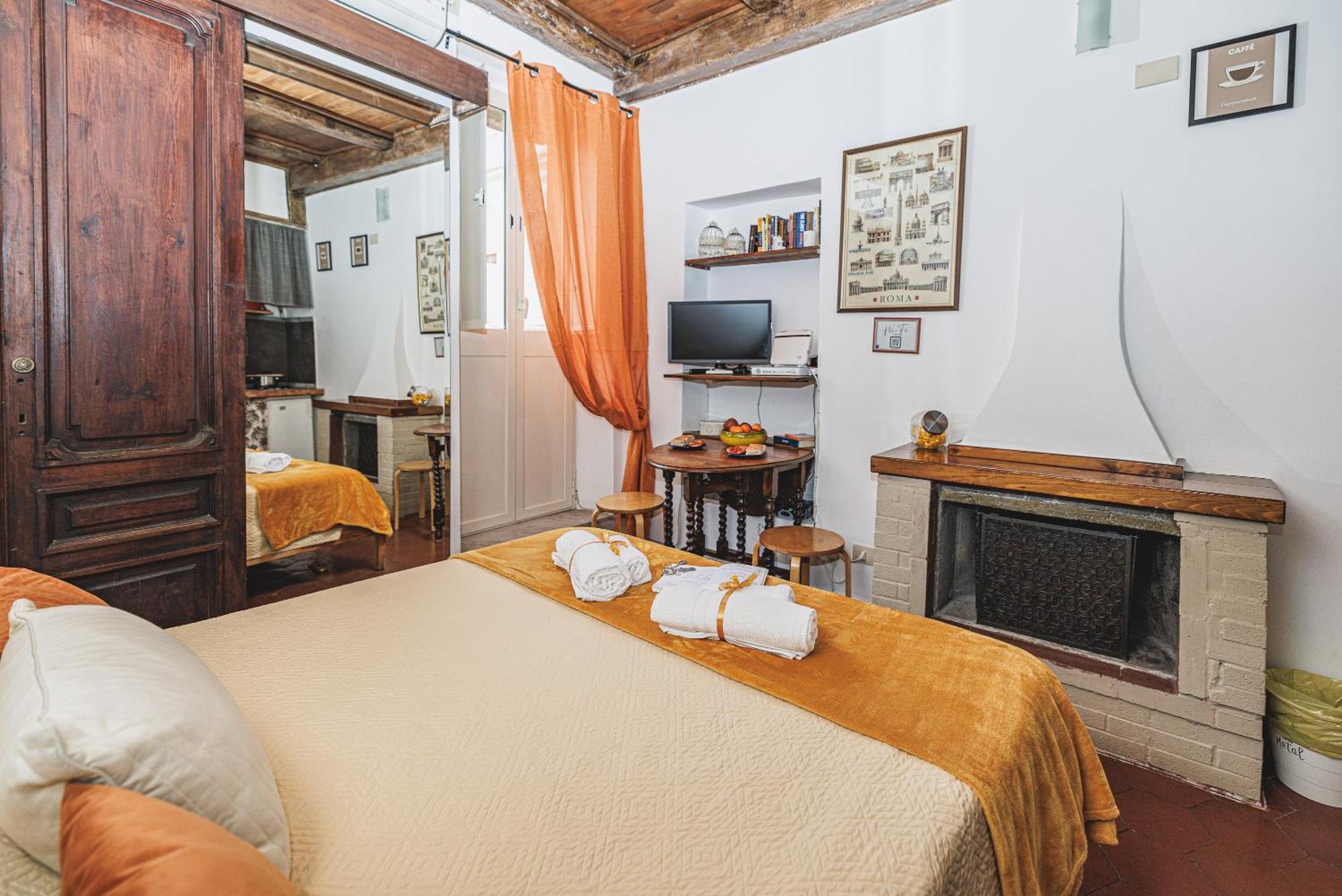 Apartmán Campo De Fiori - Casa Pettinari 78 Řím Exteriér fotografie