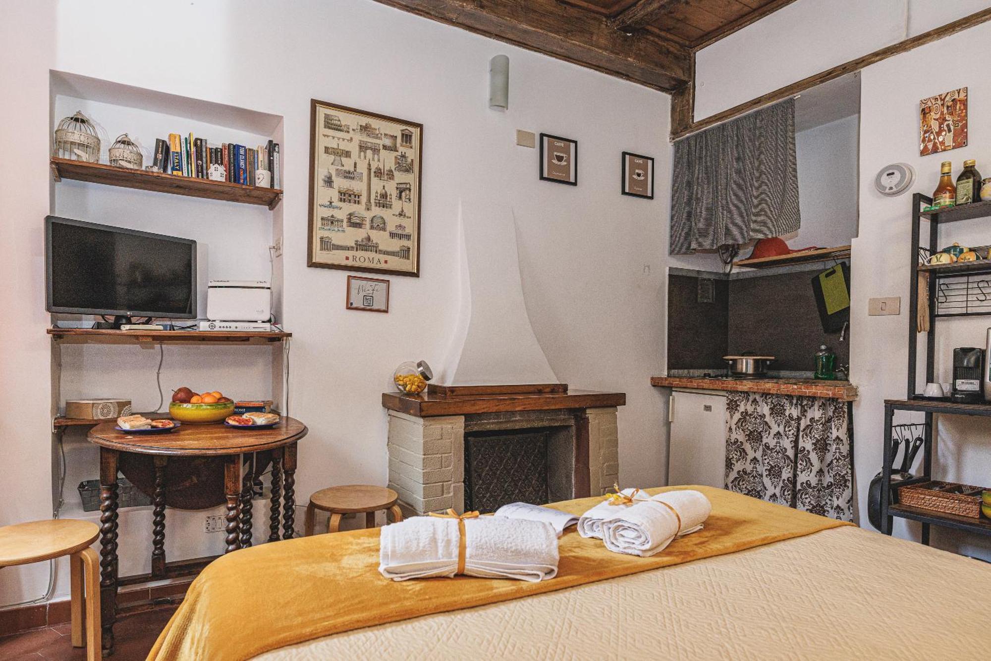 Apartmán Campo De Fiori - Casa Pettinari 78 Řím Exteriér fotografie