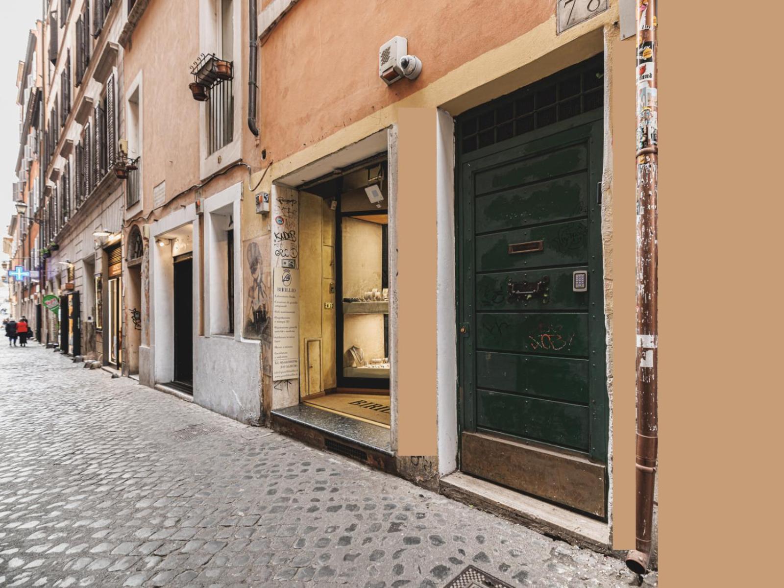 Apartmán Campo De Fiori - Casa Pettinari 78 Řím Exteriér fotografie