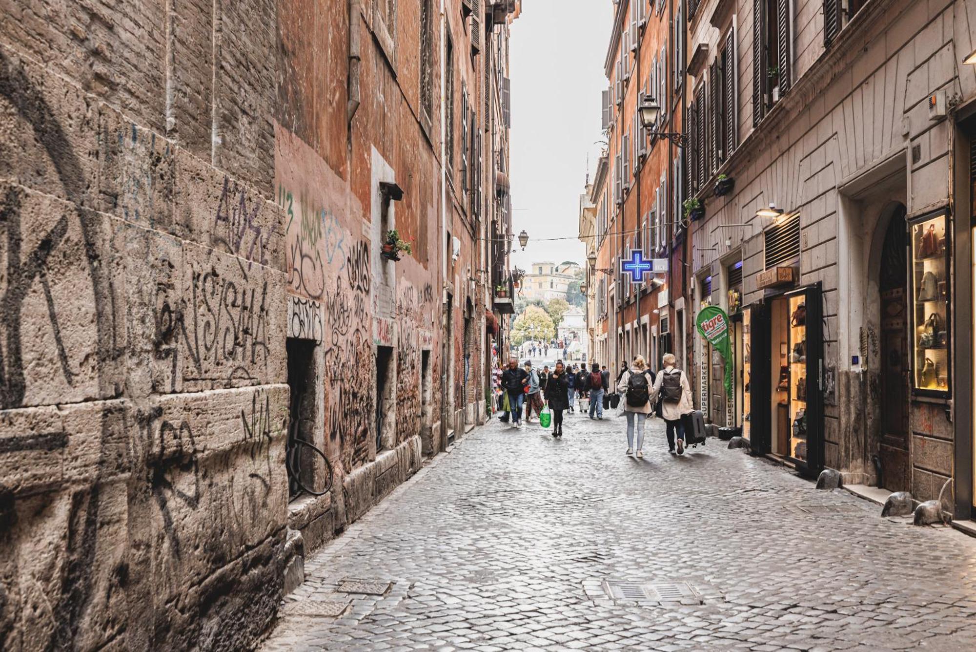 Apartmán Campo De Fiori - Casa Pettinari 78 Řím Exteriér fotografie